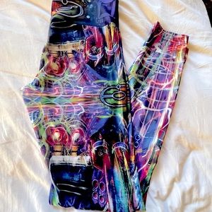 Jumbieart rave leggings, M